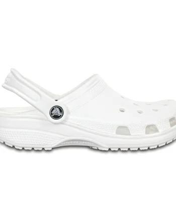 Saboti Crocs Classic Alb - White