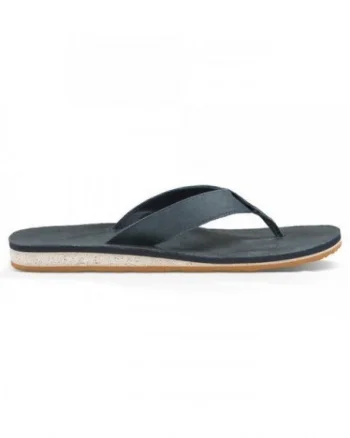 Slapi Teva Classic Flip Premium Leather Gri - Grey