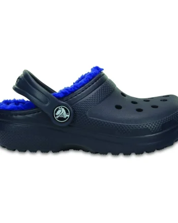 Saboti Crocs Classic Lined Kids Bleumarin - Navy