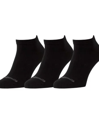 Șosete Fundango No-Show Basic Set 3 perechi Negru - Black