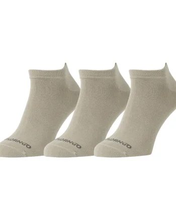 Șosete Fundango No-Show Basic Set 3 perechi Bej - Tan
