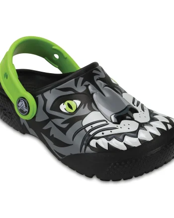 Saboti Crocs Boys' Fun Lab Clog Gri - Graphite