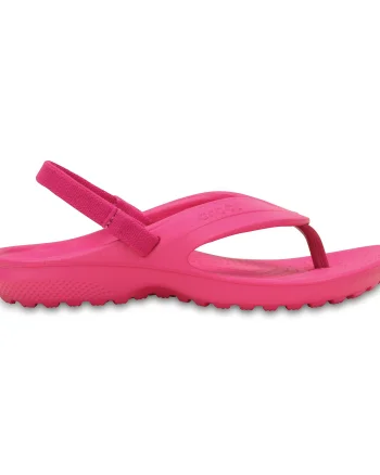 Slapi Crocs Classic Flip Kids Roz - Candy Pink