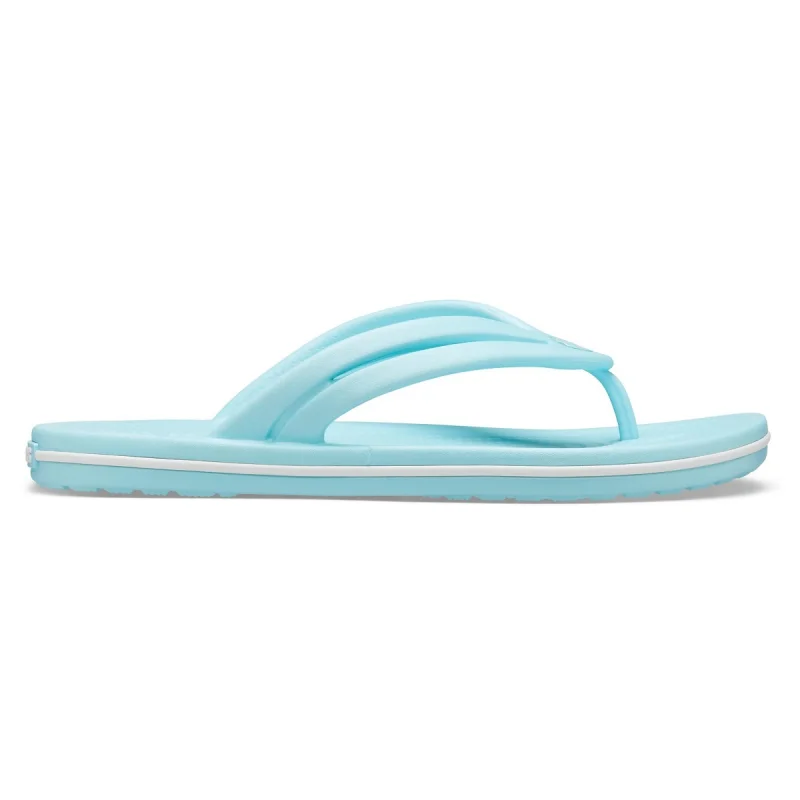 Slapi Crocs Women's Crocband Flip Albastru deschis - Ice Blue