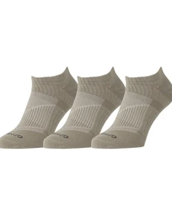 Șosete Fundango No-Show Sport Set 3 perechi Bej - Ancient Fossil