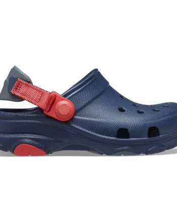 Saboți Crocs Kids' Classic All-Terrain Clog Albastru - Navy