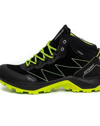 Grisport Argandite Negru - Black/Volt Green