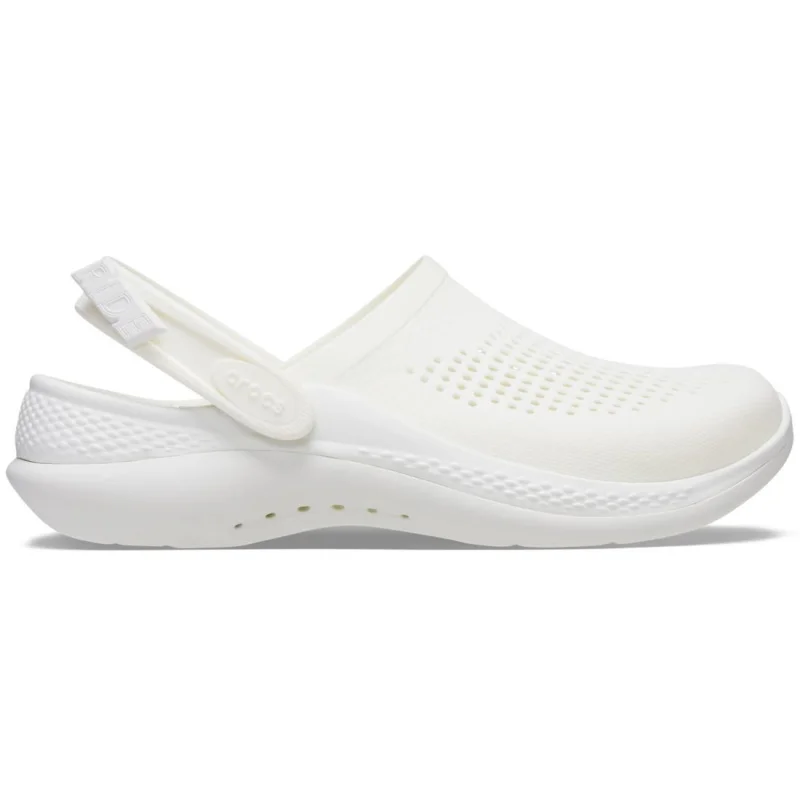 Saboti Crocs LiteRide 360 Clog Alb - Almost White/Almost White