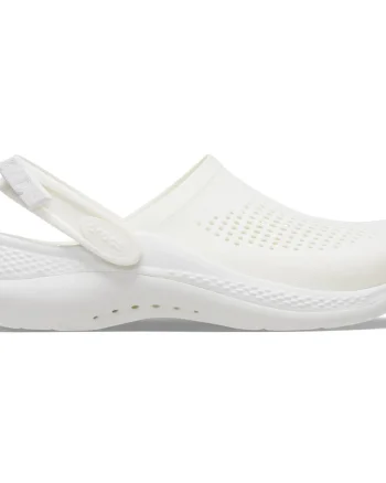 Saboti Crocs LiteRide 360 Clog Alb - Almost White/Almost White