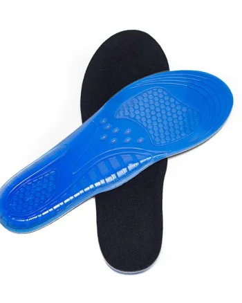 Talonete Reflex Din Gel + Memorie, Măsură unică cu decupare Albastru - Blue/Black