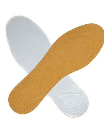 Talonete Reflex din piele, Măsură unică cu decupare Maro - Brown