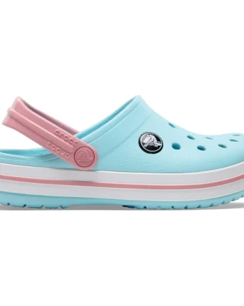 Saboți Crocs Crocband Kid's New Clog Albastru - Ice Blue/White
