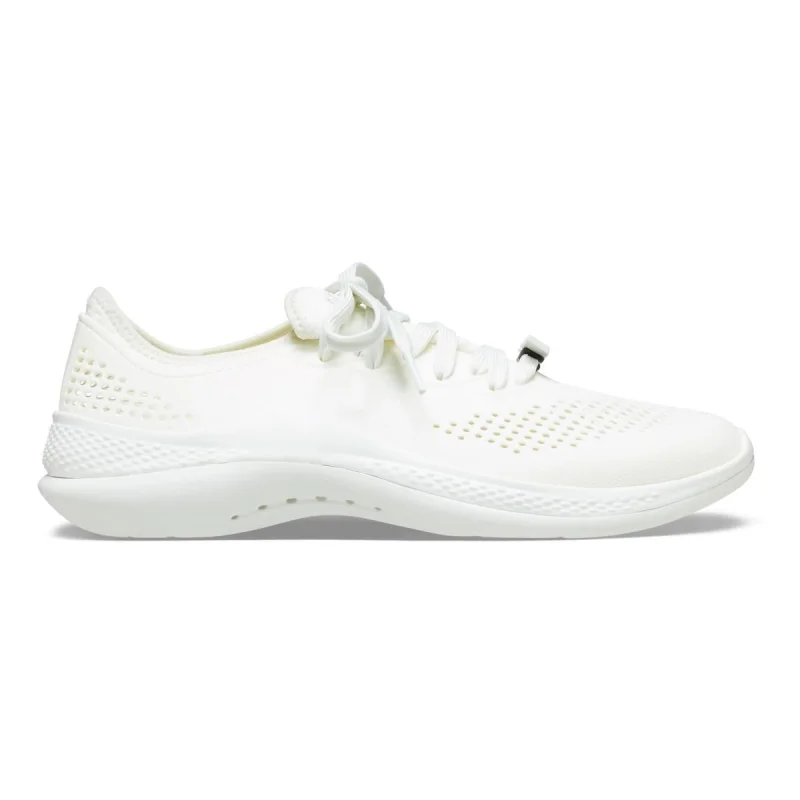 Pantofi Crocs LiteRide 360 Pacer M Alb - Almost White/Almost White