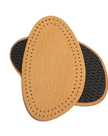 Talonete Reflex din piele plus carbon Maro - Brown