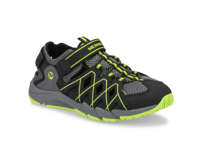 Merrell Kid's Hydro Quench Sandal Negru - Black/Grey