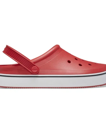 Saboți Crocs Crocband Off Court Clog Rosu - Flame