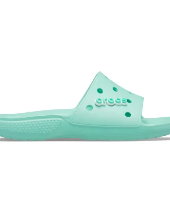 Papuci Classic Crocs Slide Iconic Crocs Comfort Verde - Pistachio