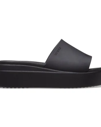Papuci Crocs Brooklyn Slide Negru - Black