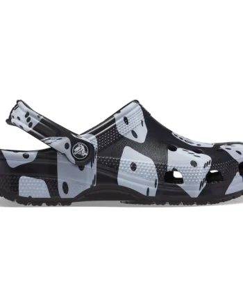 Saboti Crocs Classic Dice Clog Negru - Black