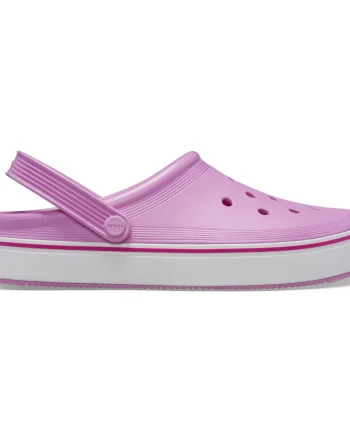 Saboți Crocs Crocband Off Court Clog Roz - Taffy Pink