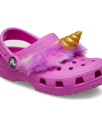 Saboti Crocs Classic Toddler I AM Unicorn Clog Roz - Juice