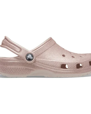 Saboti Crocs Classic Glitter Clog Kids Roz - Quartz Glitter