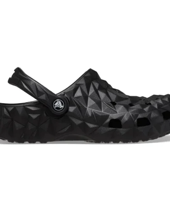 Saboti Crocs Classic Geometric Clog Negru - Black