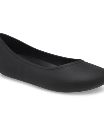 Balerini Crocs Brooklyn Flat Negru - Black