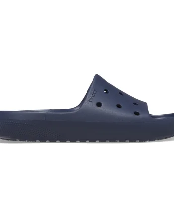 Papuci Crocs Classic Slide V2 Albastru - Navy
