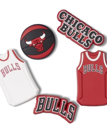 Jibbitz Crocs NBA Chicago Bulls 5 Pack