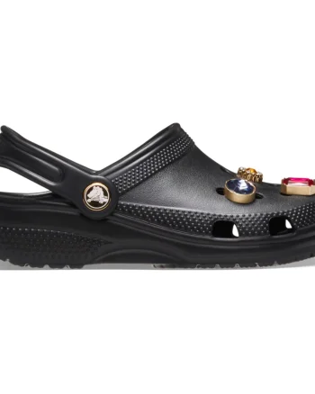 Saboti Crocs Classic Jewel Clog Kids Negru - Black