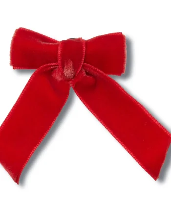 Jibbitz Crocs Red Velvet Bow
