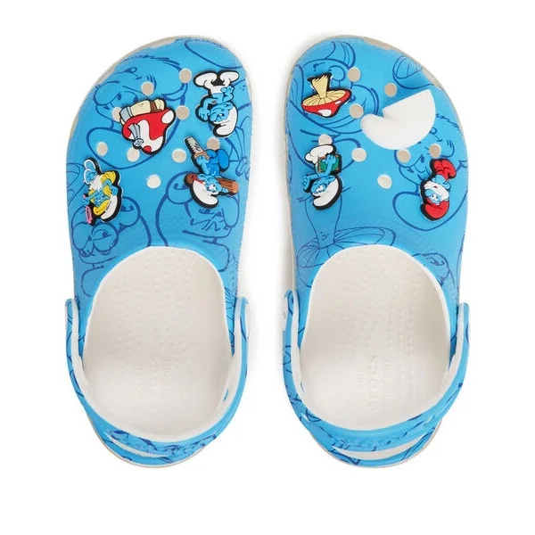 Saboti Crocs Classic Smurfs Clog Kids Multicolor - Multi