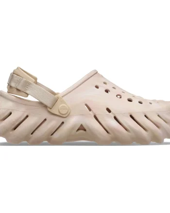 Saboti Crocs Classic Echo Marbled Clog Bej - Quartz/Multi