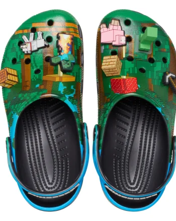 Saboti Crocs Classic Minecraft Clog Multicolor - Multi