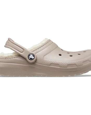 Saboti Crocs Classic Lined Clog Bej - Mushroom/Bone