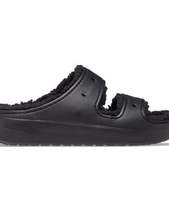 Crocs Classic Cozzzy Sandal Negru - Black/Black