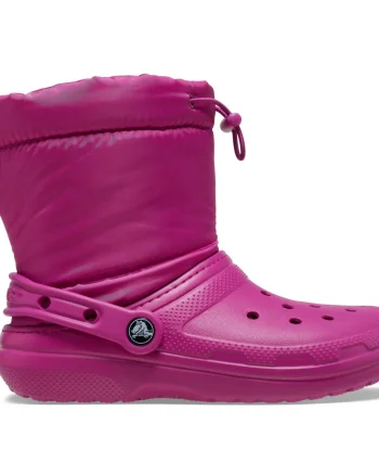 Cizme Classic Lined Neo Puff Boott Kids Roz - Fuchsia Fun