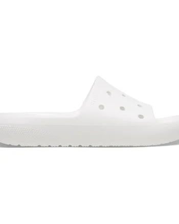 Papuci Crocs Classic Slide V2 Alb - White