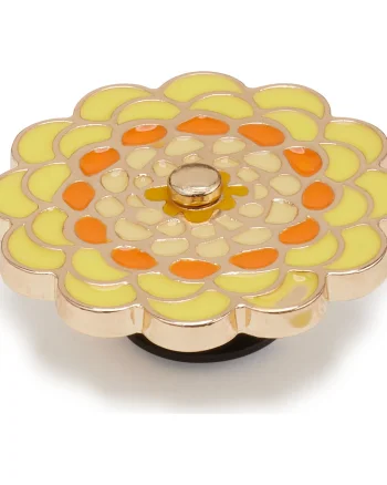 Jibbitz Crocs Yellow Spinner Flower