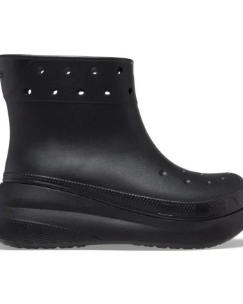 Cizme Crocs Classic Crush Rain Boot Negru - Black
