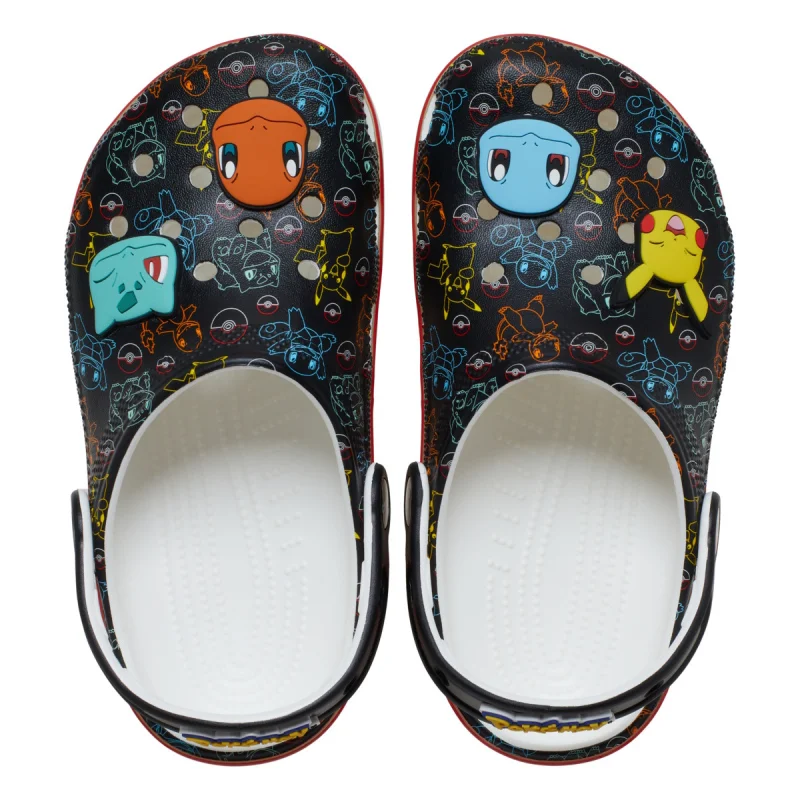 Saboti Crocs Classic Pokemon Print Kids Clog Multicolor - Multi