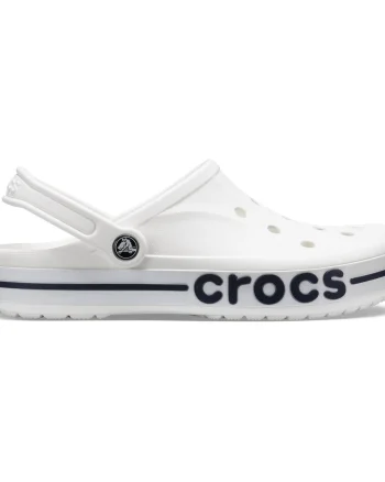 Saboti Crocs Bayaband Clog Alb - White/Navy