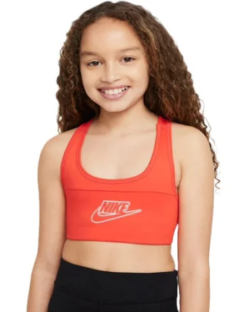 Bustiera copii Nike Dri-FIT Swoosh DD7960-696