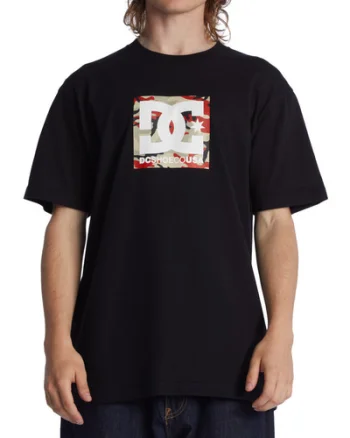 Tricou barbati DC Shoes Square Star Fill ADYZT04987-XKRC