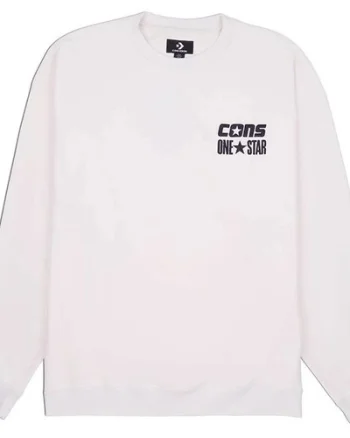 Bluza barbati Converse Cons One Star Crew Sweatshirt 10026900-A01