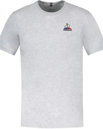Tricou barbati Le Coq Sportif Ess Tee Ss No4 M Gris Chine Clair 2310547-50