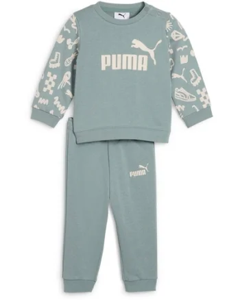 Trening copii Puma Minicats Sandy Adventures Crew Set Tr Inf 68628430