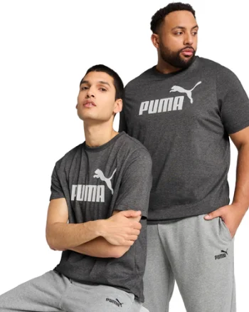Tricou barbati Puma Ess No 1 Logo Heather Tee 68255001
