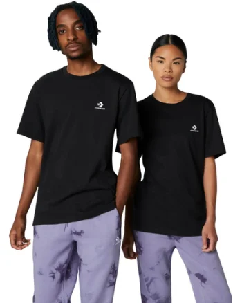 Tricou unisex Converse Go-To Embroidered Star Chevron Standard-Fit T-Shirt 10023876-A02